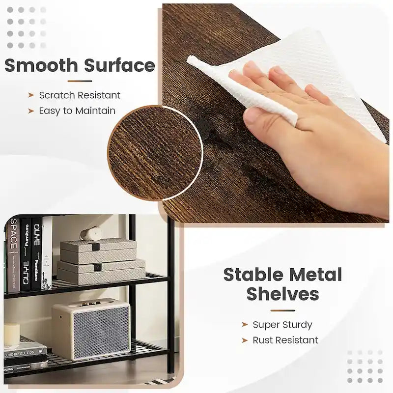 Table console d'entrée avec 2 tiroirs pour salon/entrée