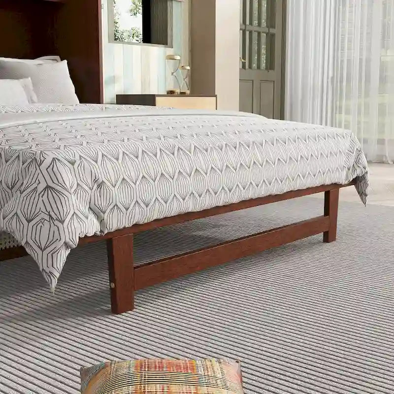 Lit escamotable Queen Size polyvalent avec fonction de rangement