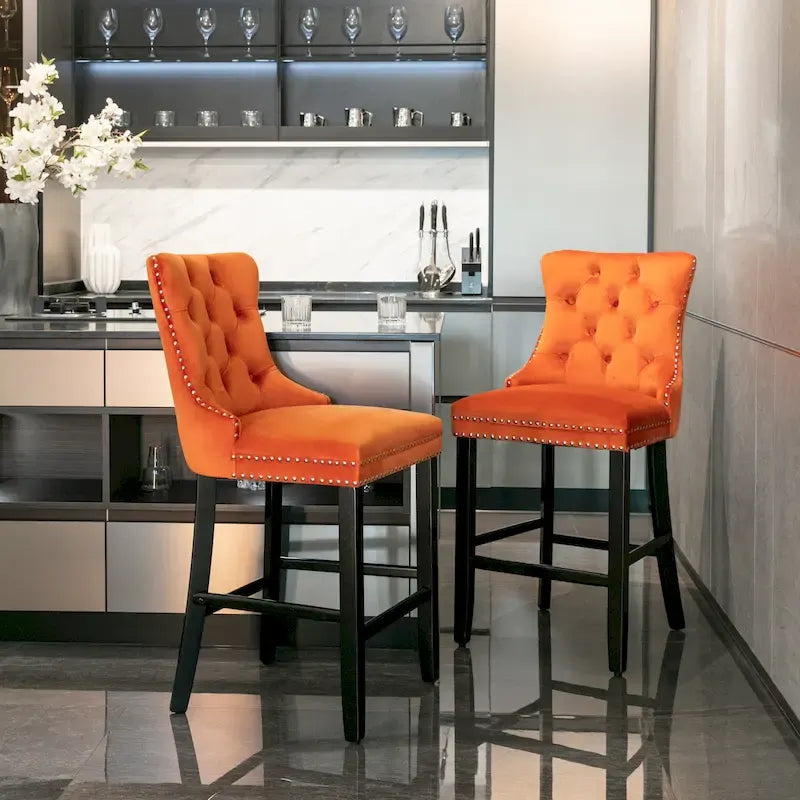 Chaises de bar de style décontracté