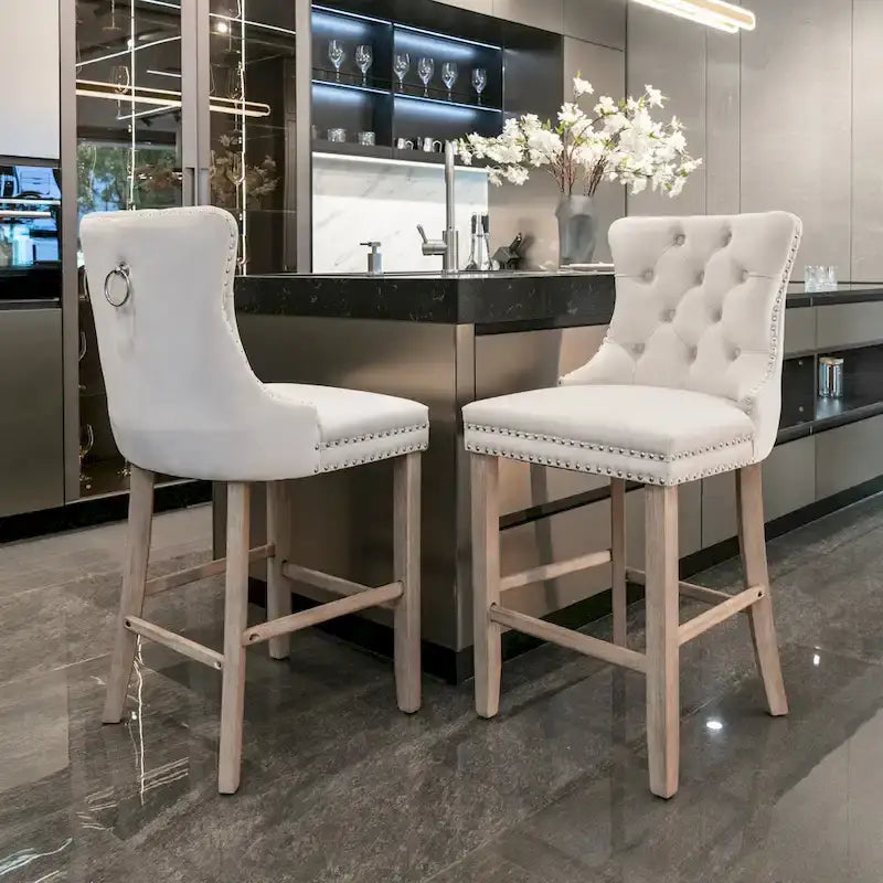 Chaises de bar de style décontracté