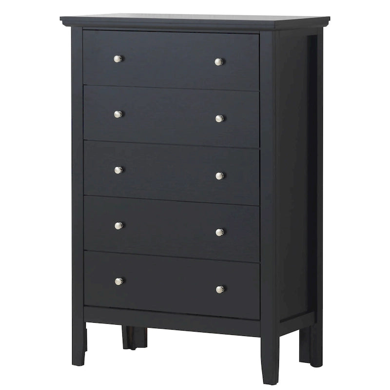 Commode de chambre à 5 tiroirs
