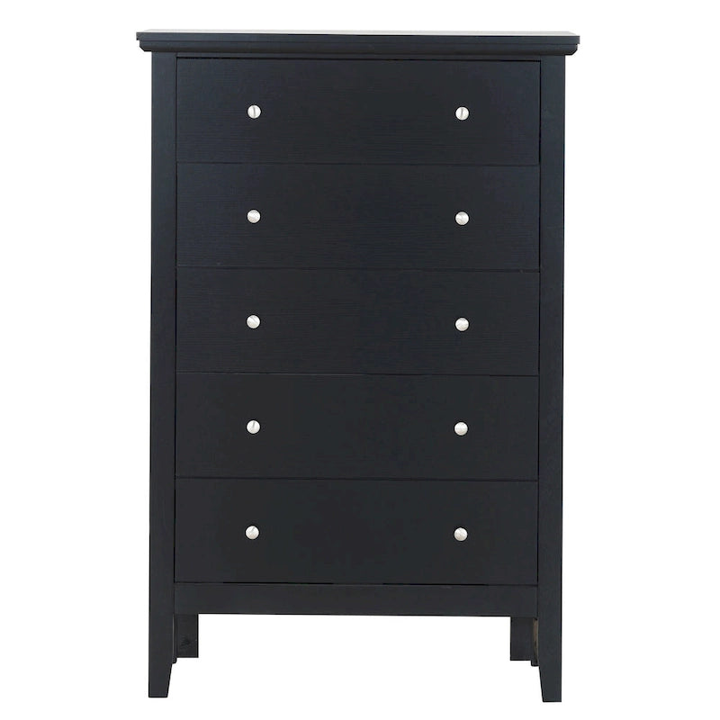 Commode de chambre à 5 tiroirs