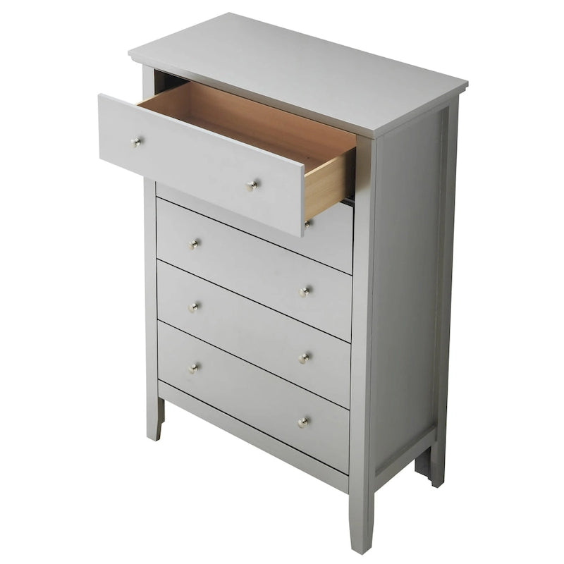 Commode de chambre à 5 tiroirs