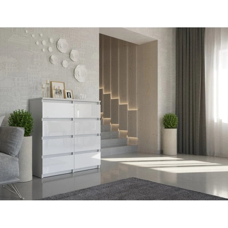 Commode de chambre à 8 tiroirs