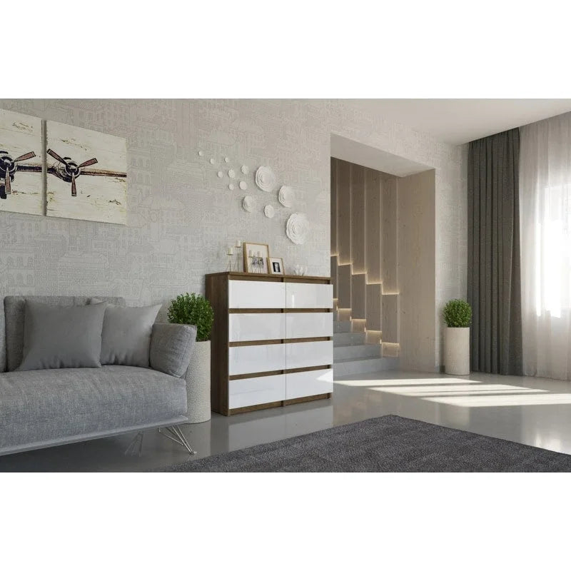 Commode de chambre à 8 tiroirs