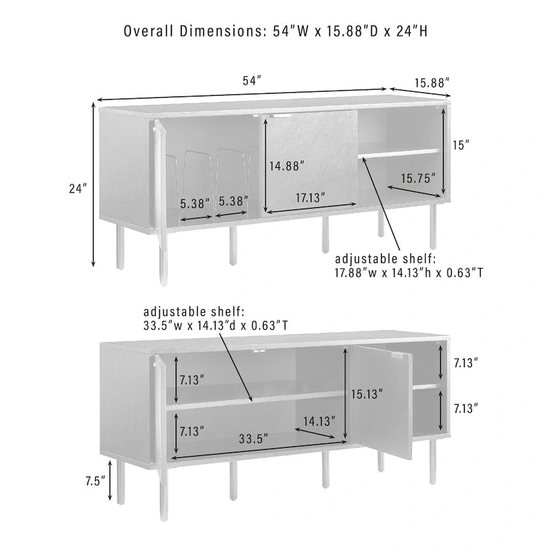 Bahut de rangement pour disques