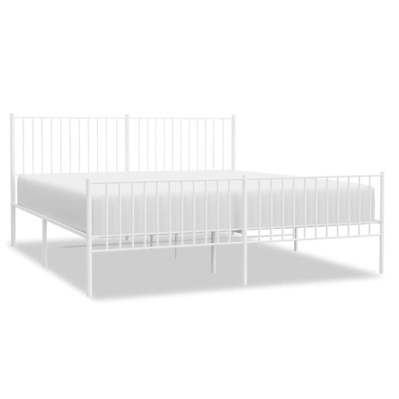 Cadre de lit en métal, sans matelas
