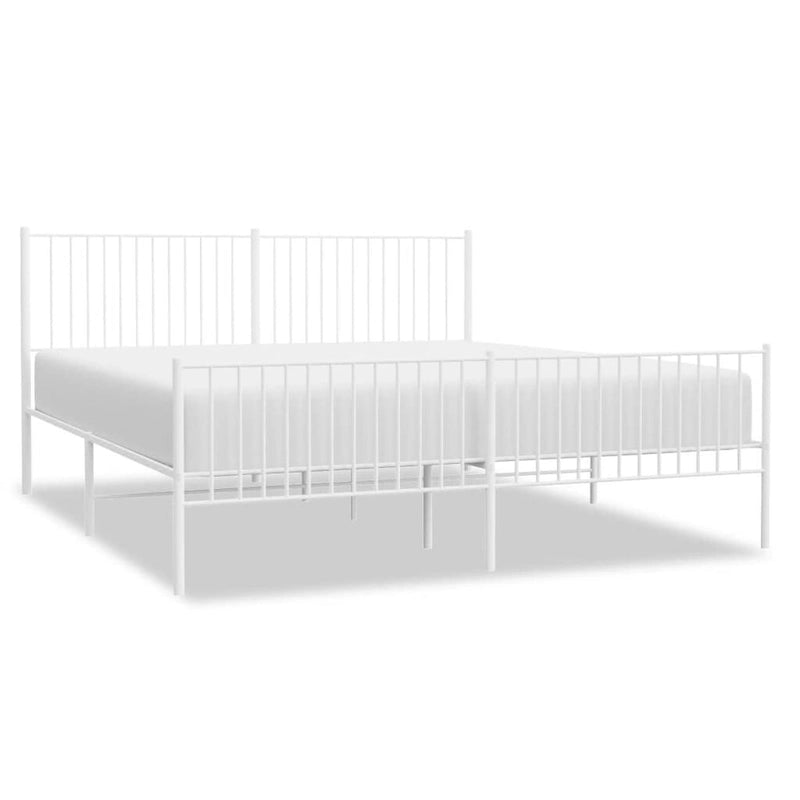 Cadre de lit en métal, sans matelas