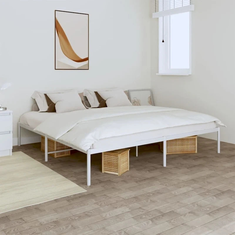 Cadre de lit en métal, sans matelas