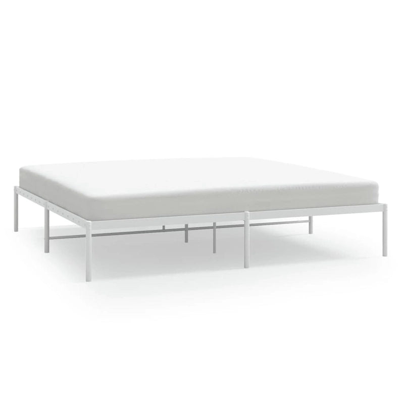 Cadre de lit en métal, sans matelas