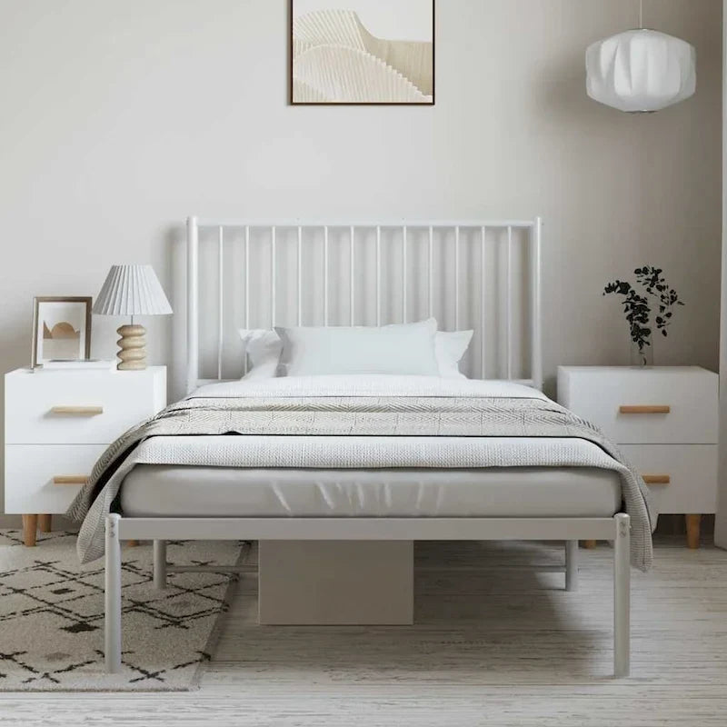 Cadre de lit en métal, sans matelas