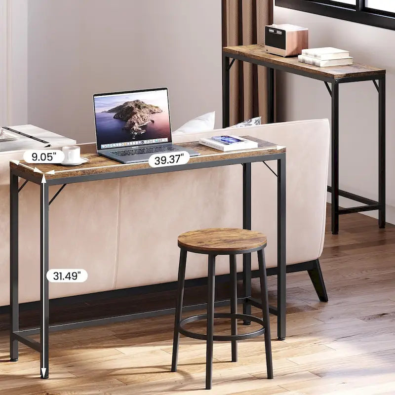 Console étroite