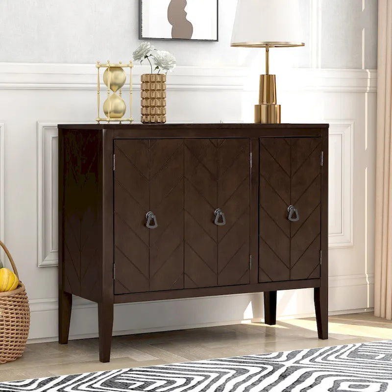 37 Bahut de cuisine de style vintage avec armoire de rangement