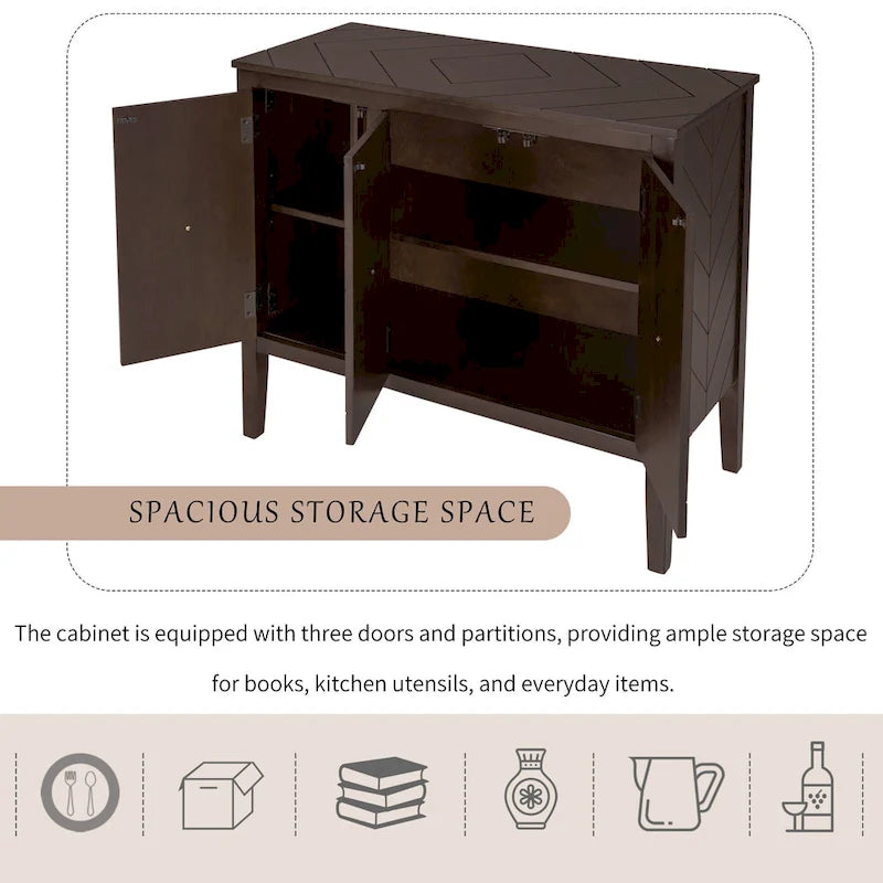 37 Bahut de cuisine de style vintage avec armoire de rangement