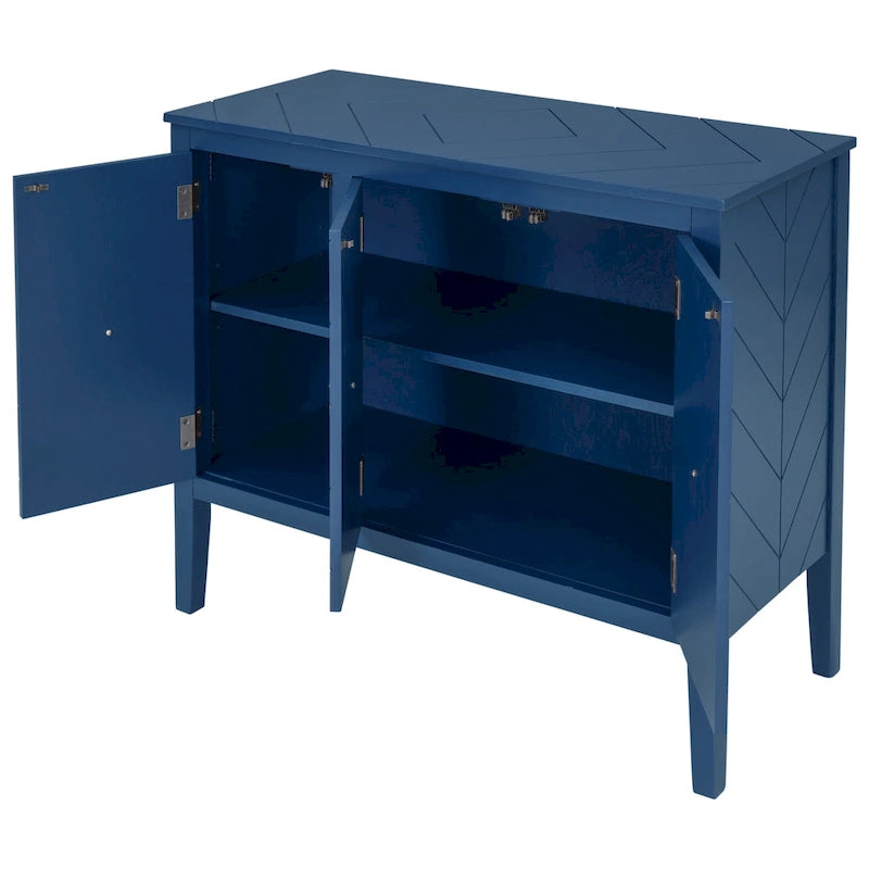 37 Bahut de cuisine de style vintage avec armoire de rangement