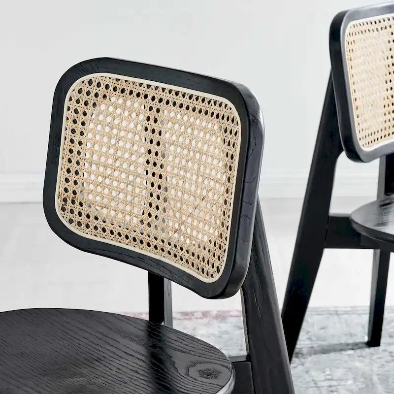 Chaise de salle à manger en bois