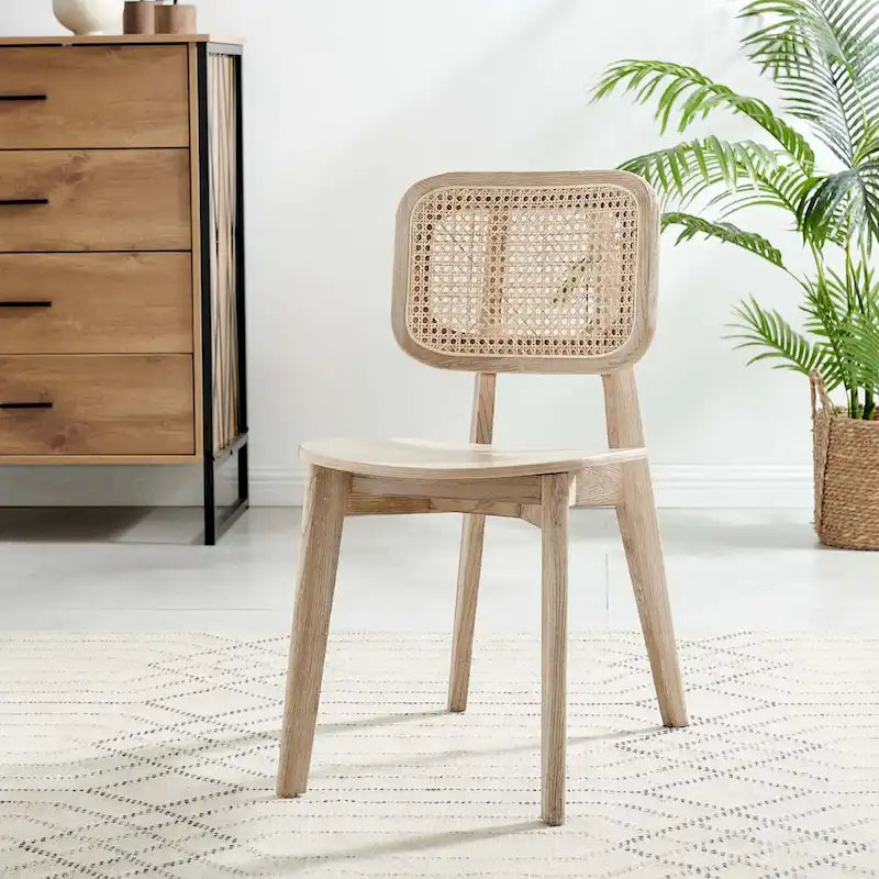 Chaise de salle à manger en bois